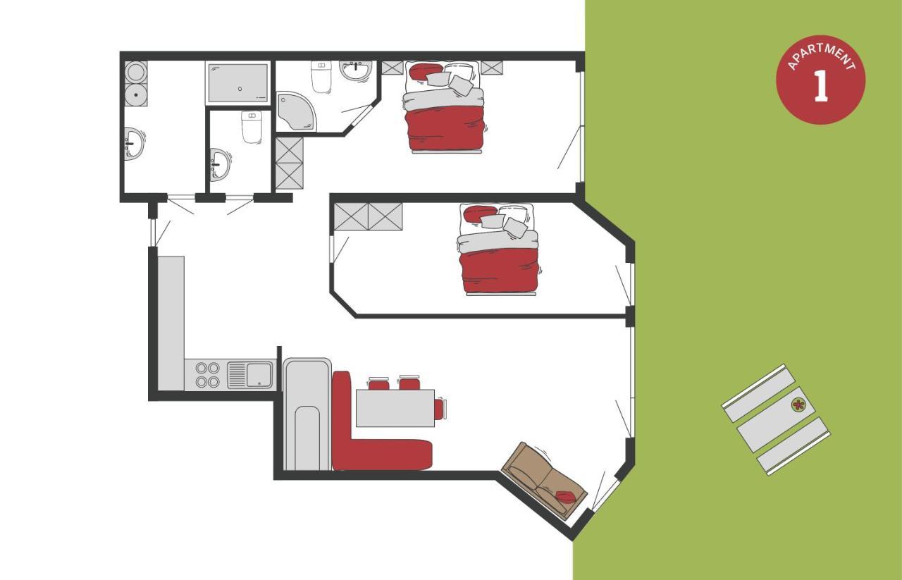 Peil HighEnd-Basic apartments Innichen Zimmer foto